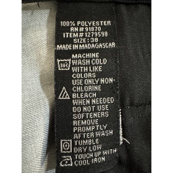 Pebble Beach Size 38 Men's Dry-Luxe Performance Golf Shorts Gray Stretch - Picture 3 of 5